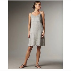 Eileen Fisher silver metallic Dress